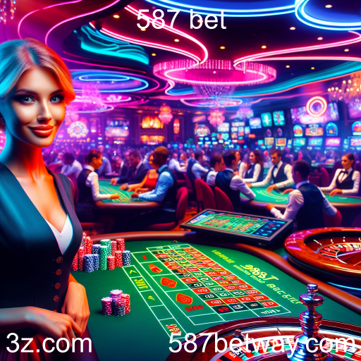 Cassino ao Vivo na 587 bet: Experiência Realista de Jogo Online